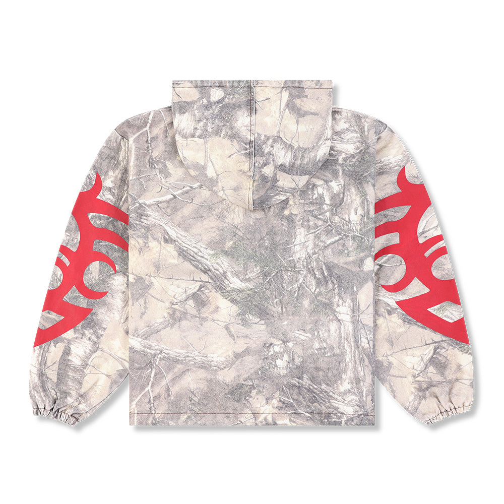 Pleasures Hunt Canvas Poncho Hoodie