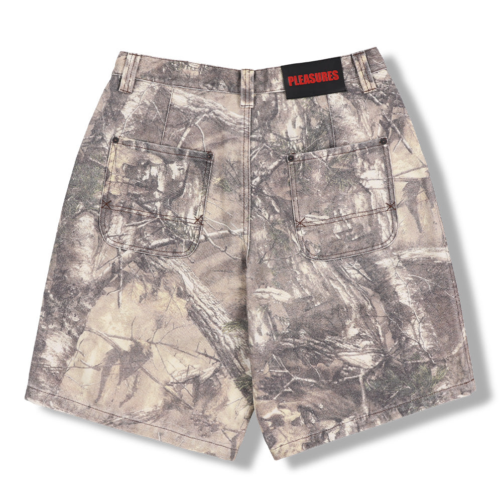 Pleasures Hunt Canvas Jorts
