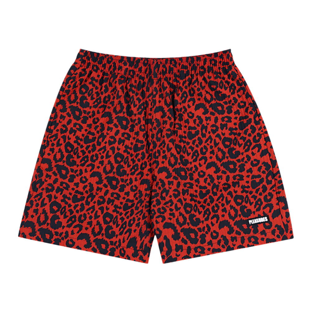 Pleasures Leopard Active Short