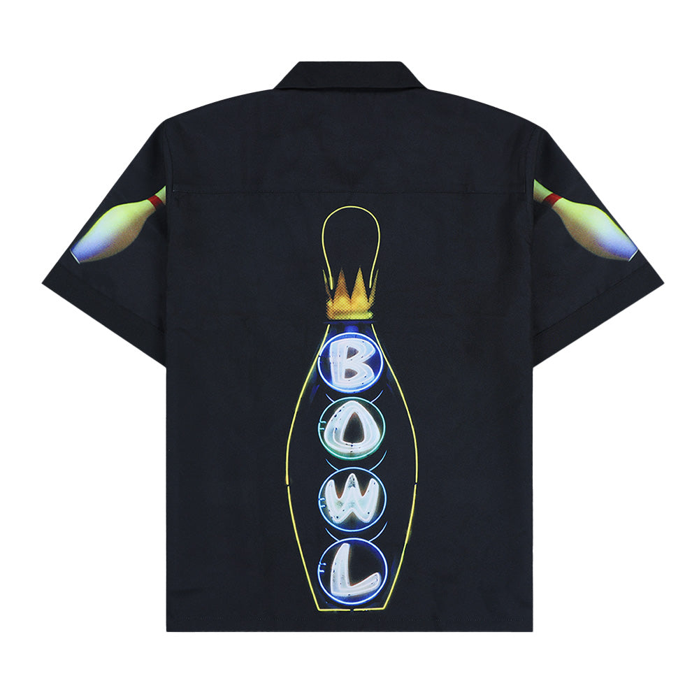 Pleasures X The Big Lebowski Time Bowling SS Woven Button Up