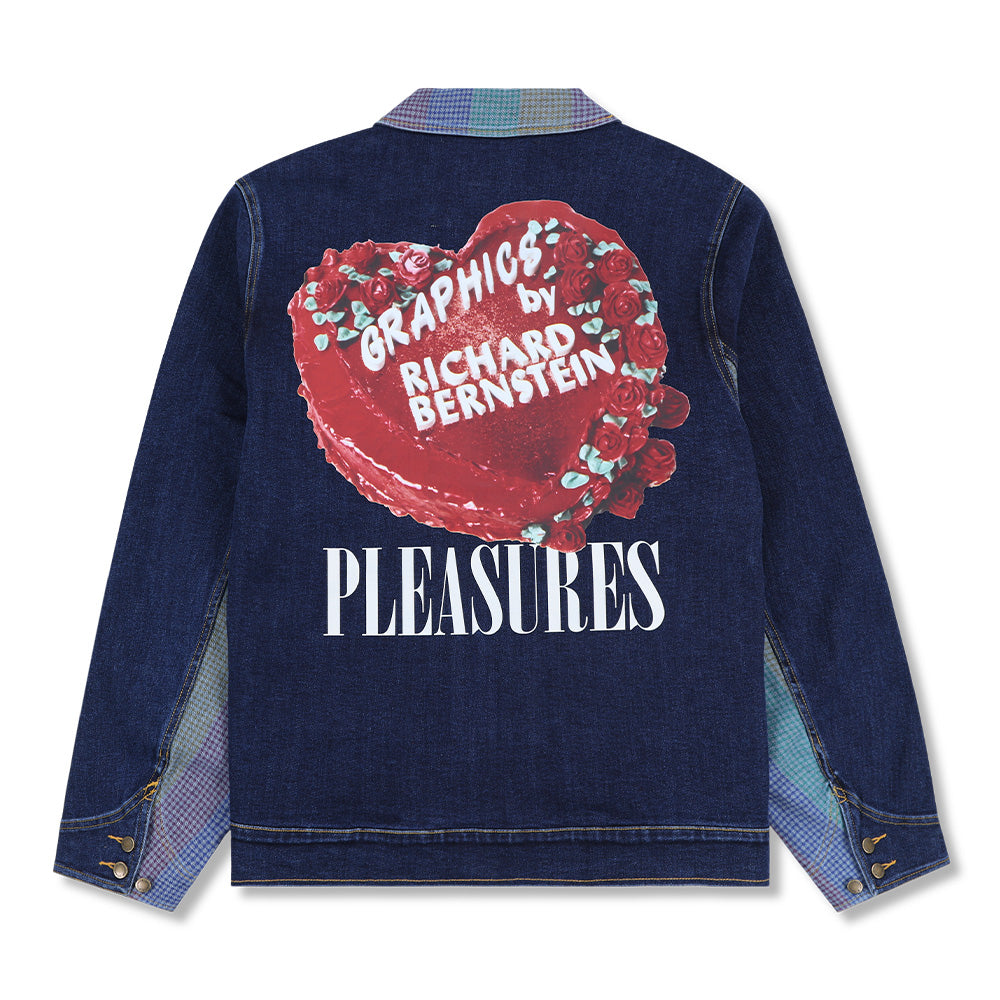 Richard Bernstein X Pleasures Cake Denim Jacket
