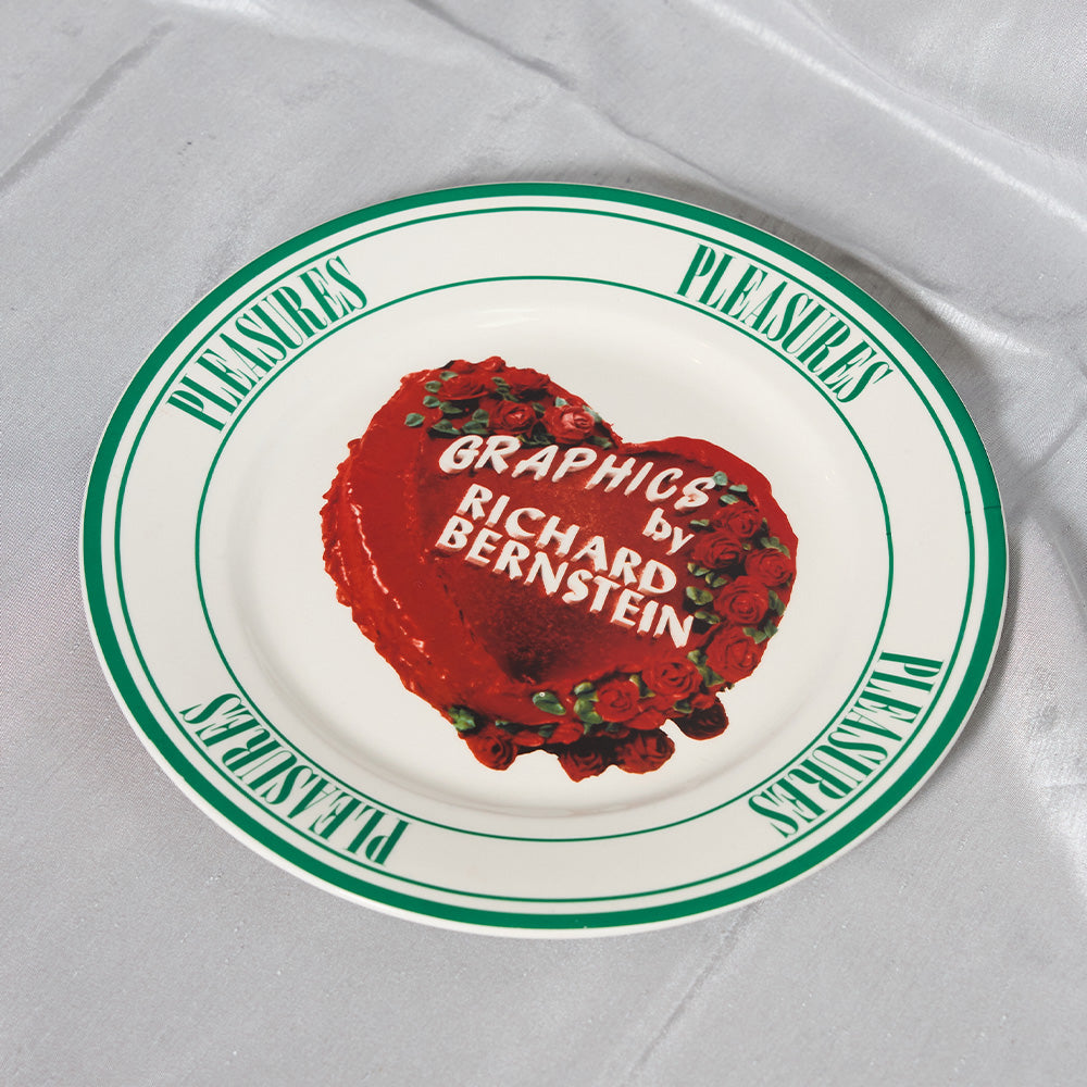 Richard Bernstein X Pleasures Cake Plate