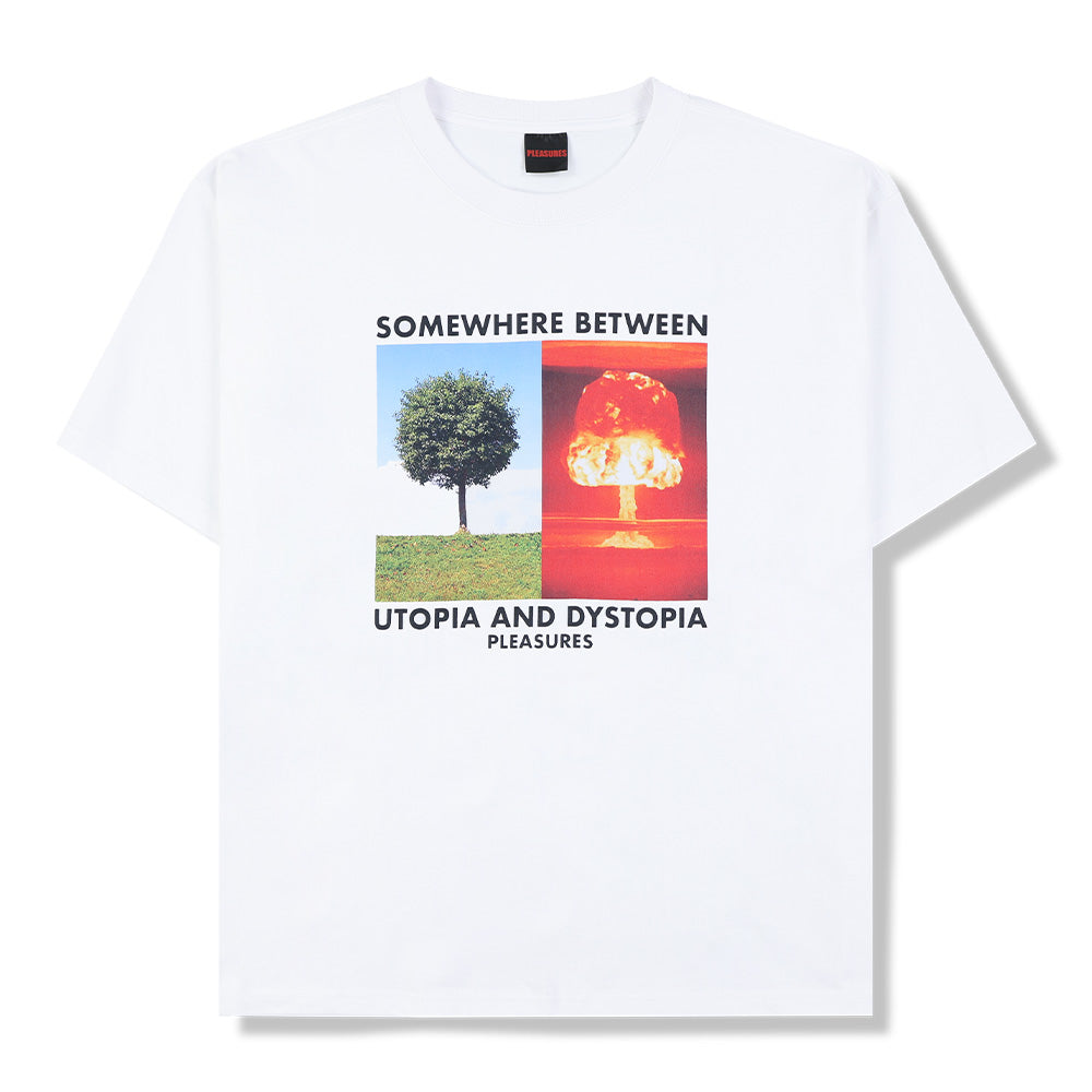 Pleasures Somewhere SS Tee - White