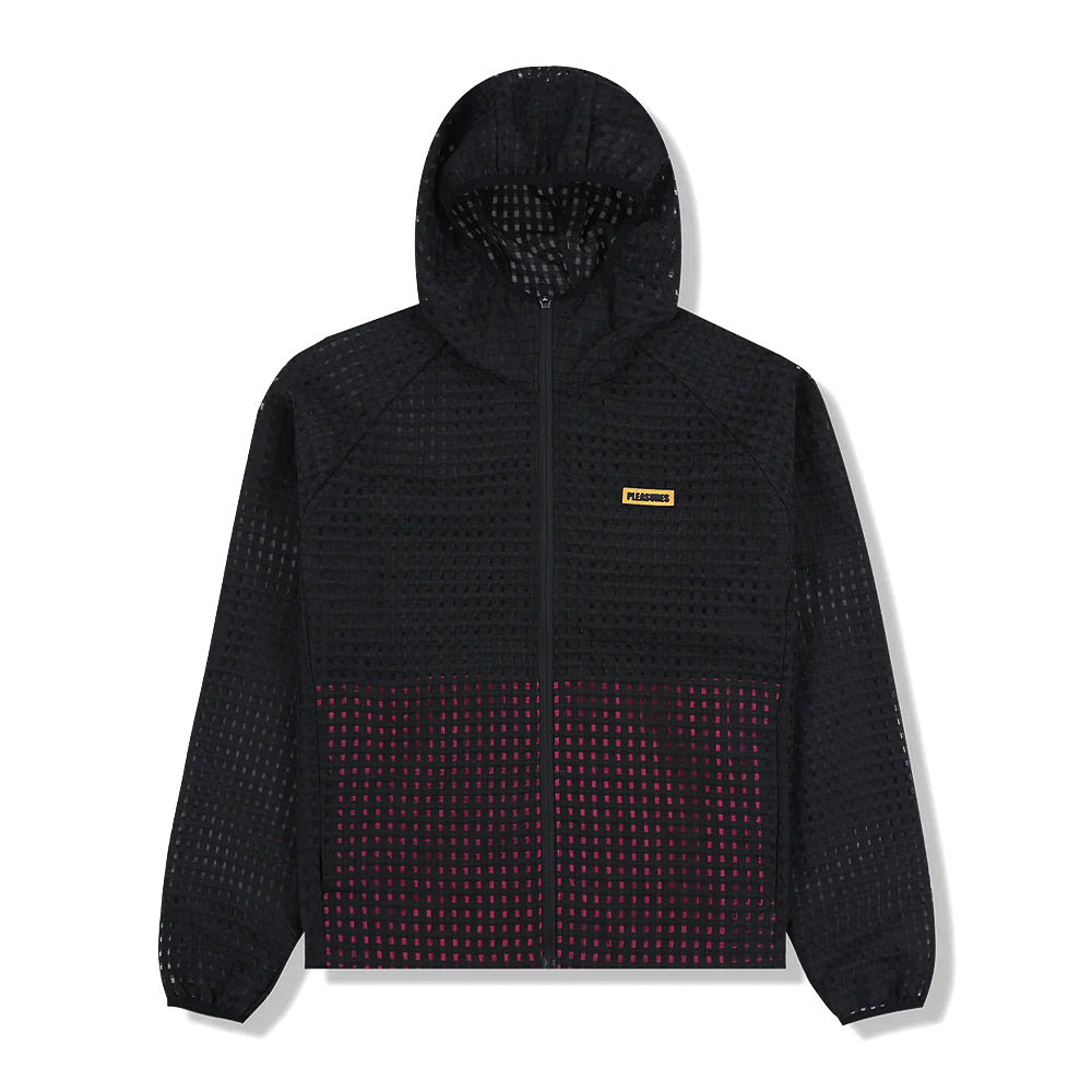Pleasures System Plaid Hooded Jacket