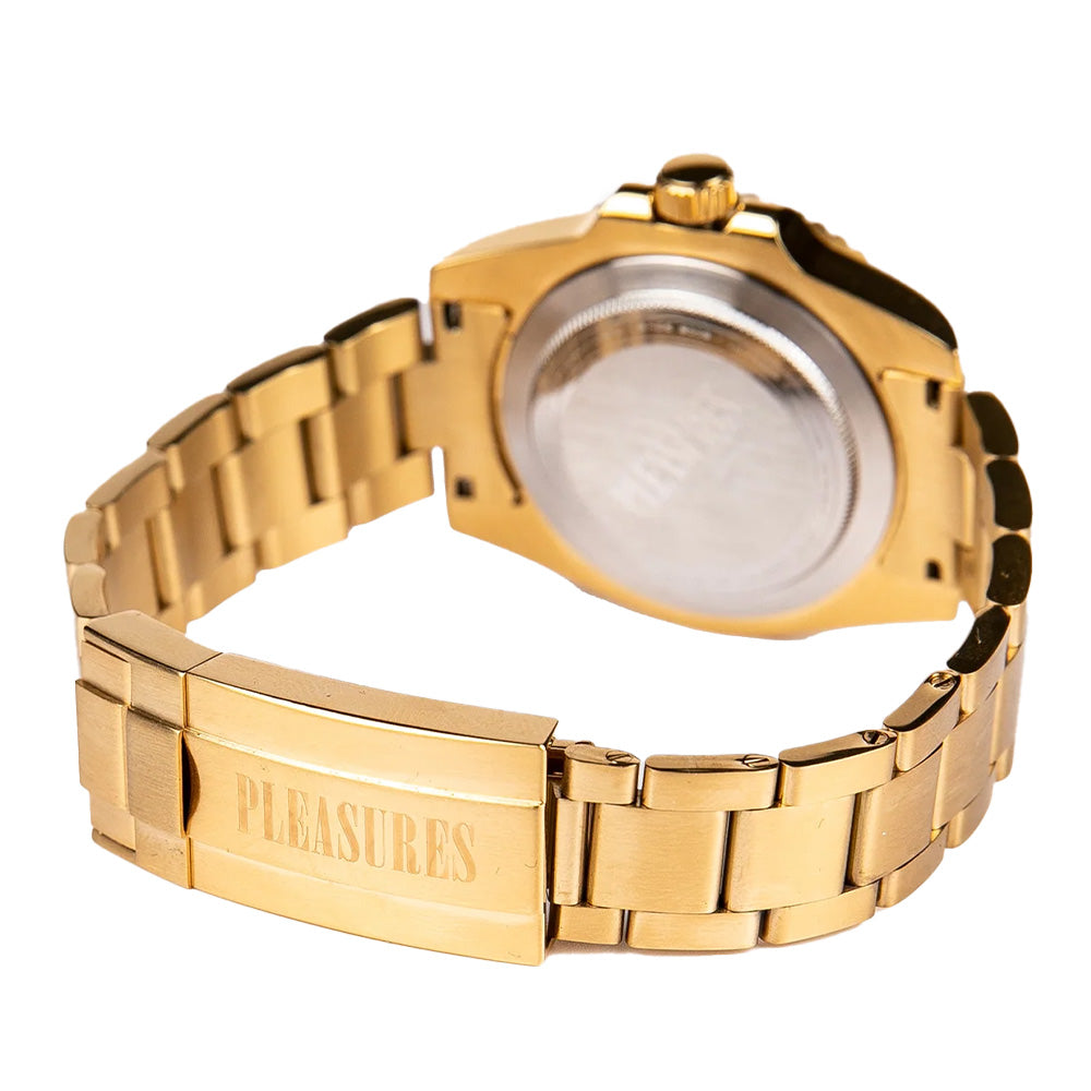 Pleasures Anytime Watch - Gold|Black