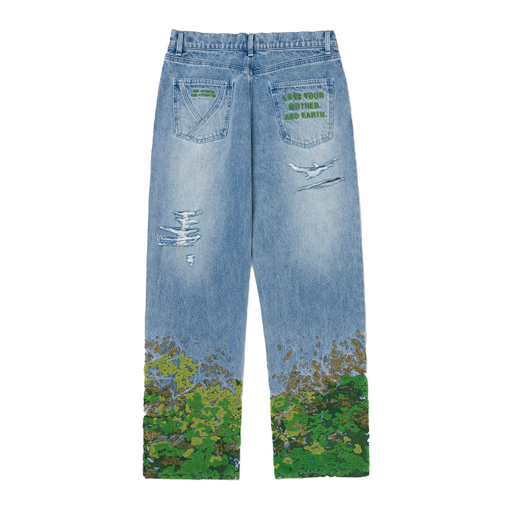 Ryoko Rain Moss Denim Pant