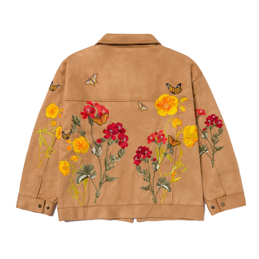 Ryoko Rain Monarch Clay Suede Work Jacket