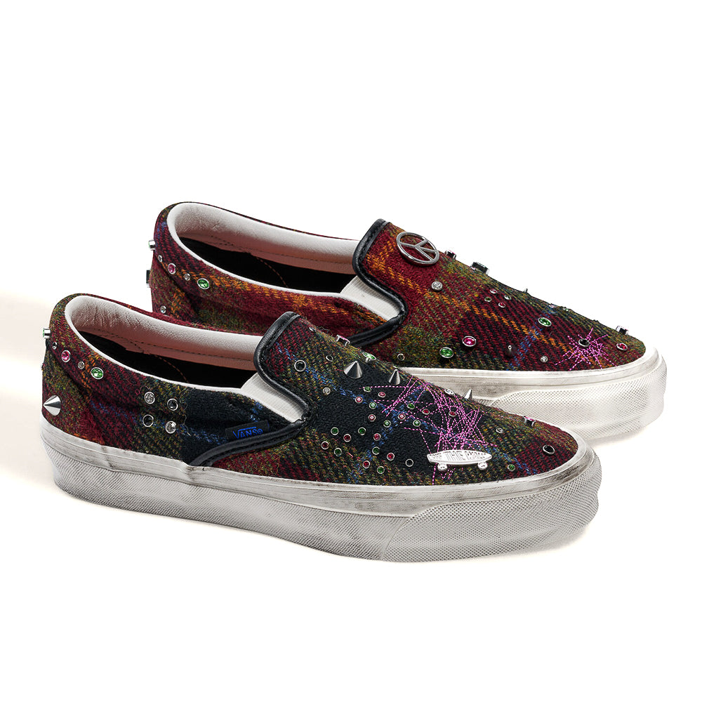 Harris Tweed x Vans LX Classic Slip-On 98