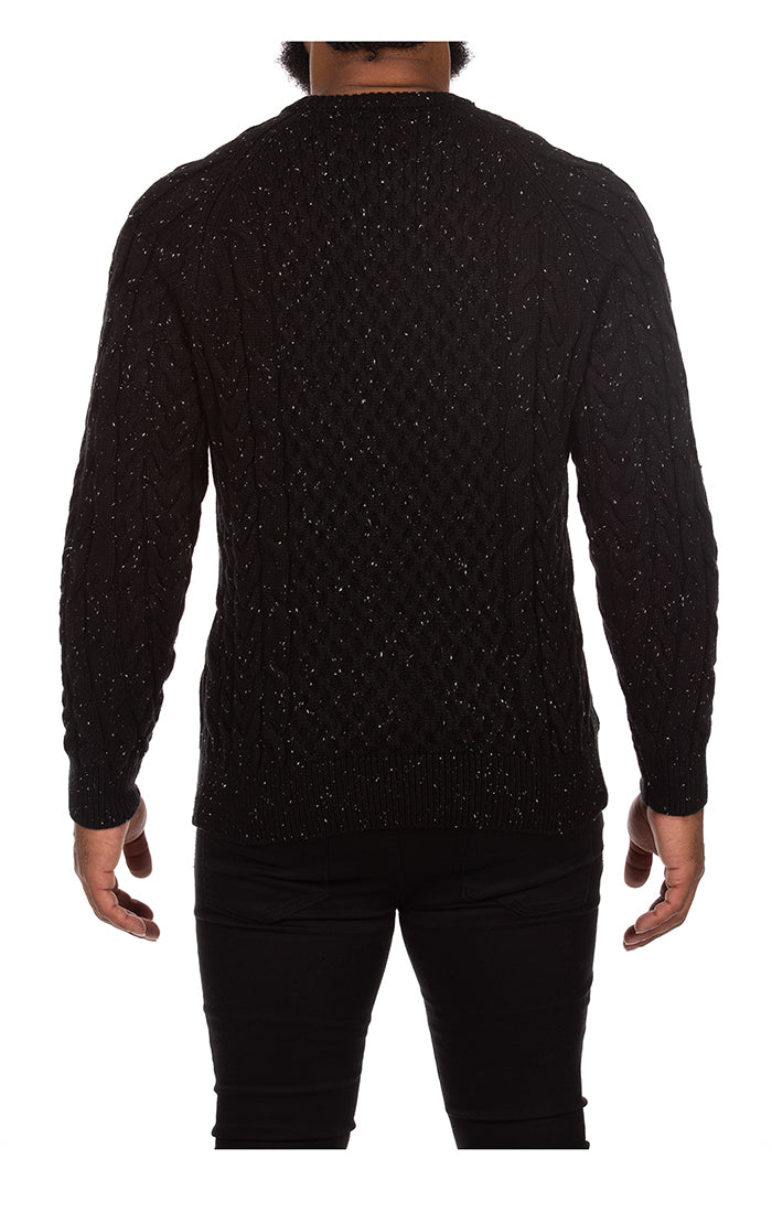 IceCream Sprinkles Cable Knit Sweater