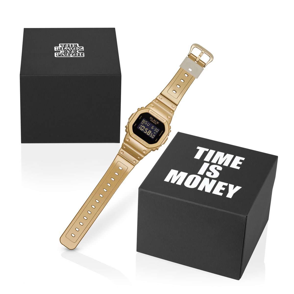 Black Eye Patch x G-Shock 5600 Series "Time Is Money"