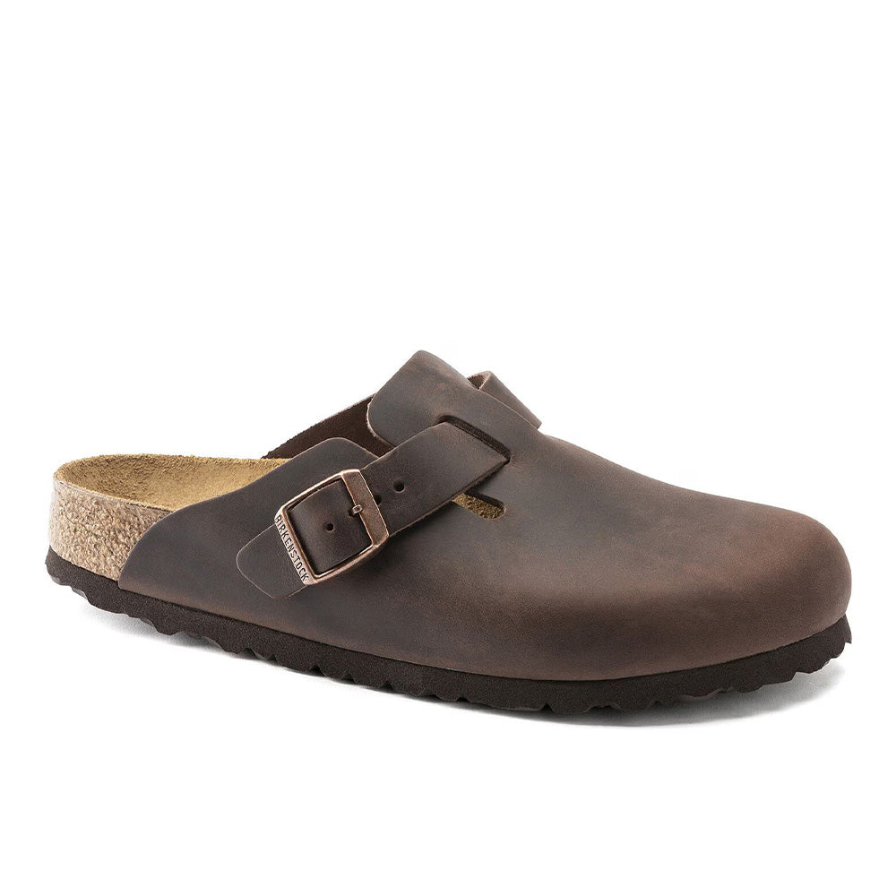 Birkenstock Boston NU Oiled Leather - Habana