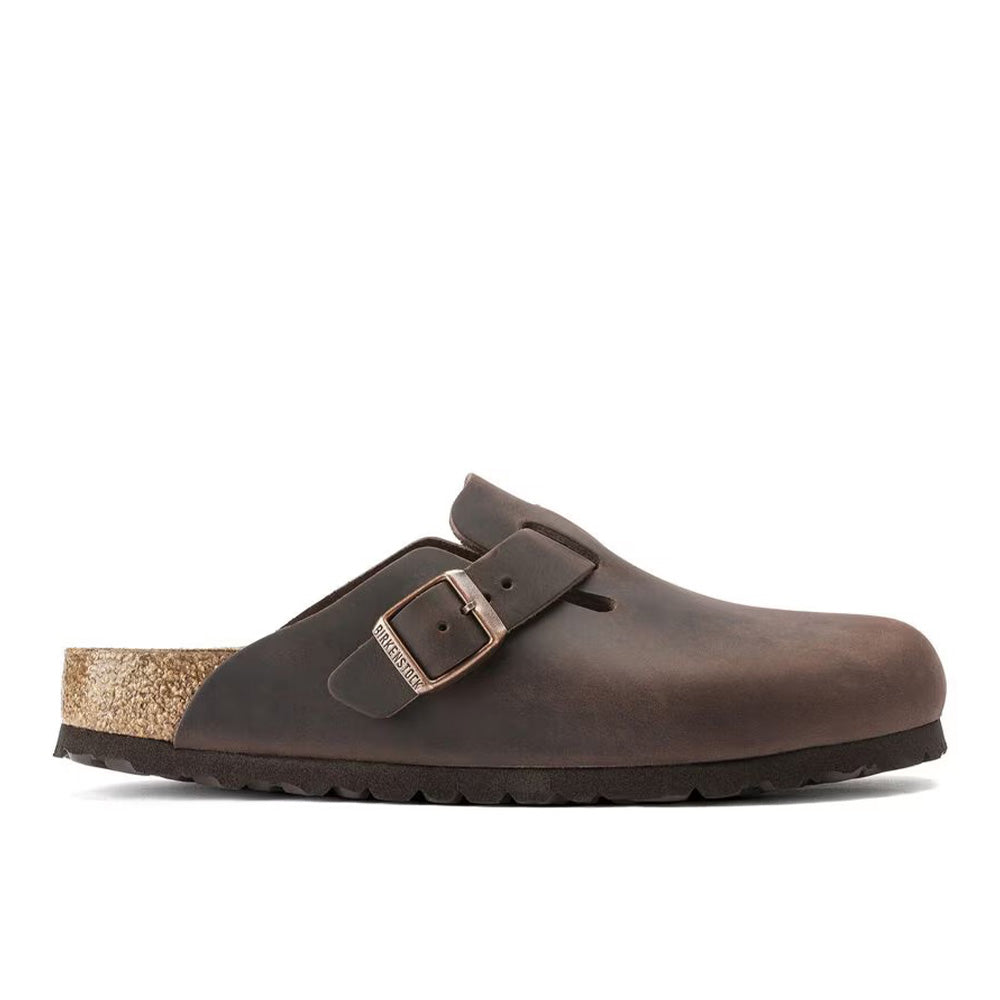 Birkenstock Boston NU Oiled Leather - Habana