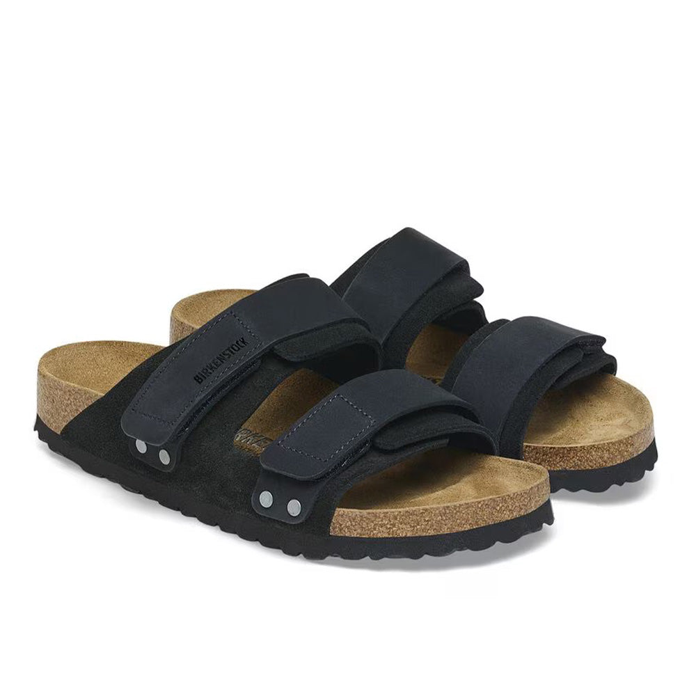 Birkenstock UJI Nubuck Suede  - Black