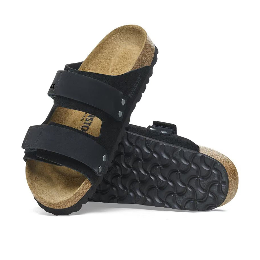 Birkenstock UJI Nubuck Suede  - Black