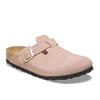 Birkenstock Boston  BS Suede - Light Rose