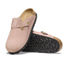 Birkenstock Boston  BS Suede - Light Rose