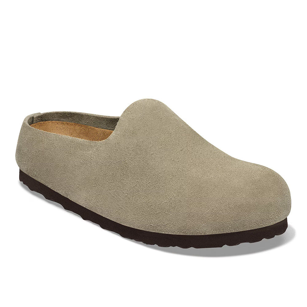 Birkenstock Amsterdam Wrapped Suede - Taupe