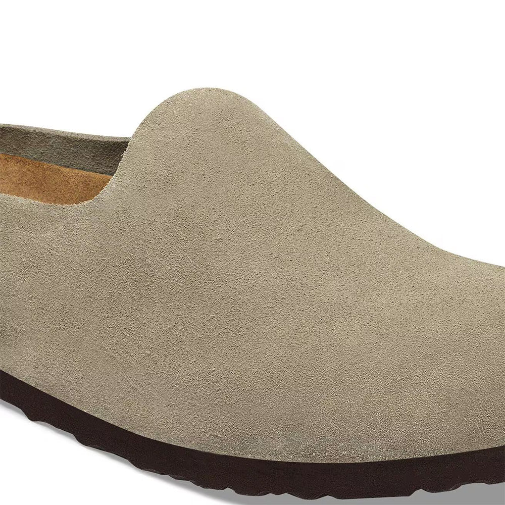 Birkenstock Amsterdam Wrapped Suede - Taupe