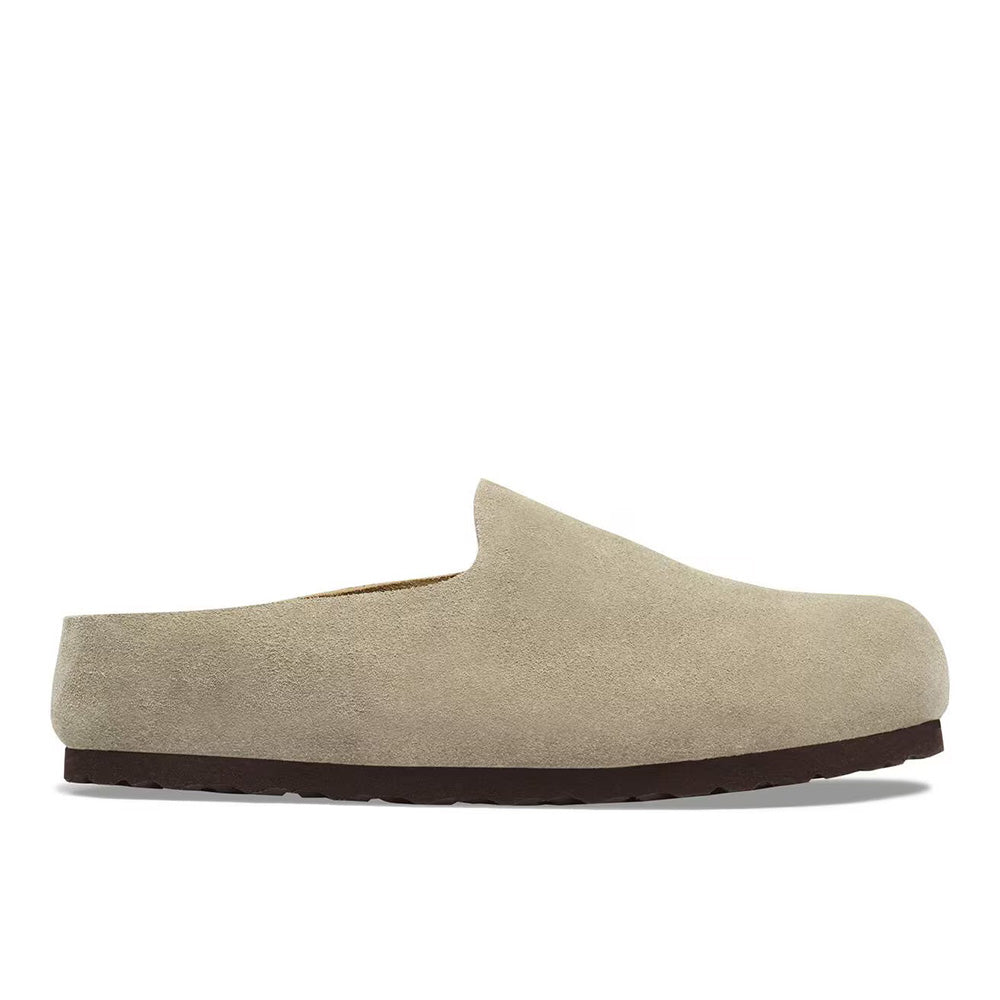 Birkenstock Amsterdam Wrapped Suede - Taupe