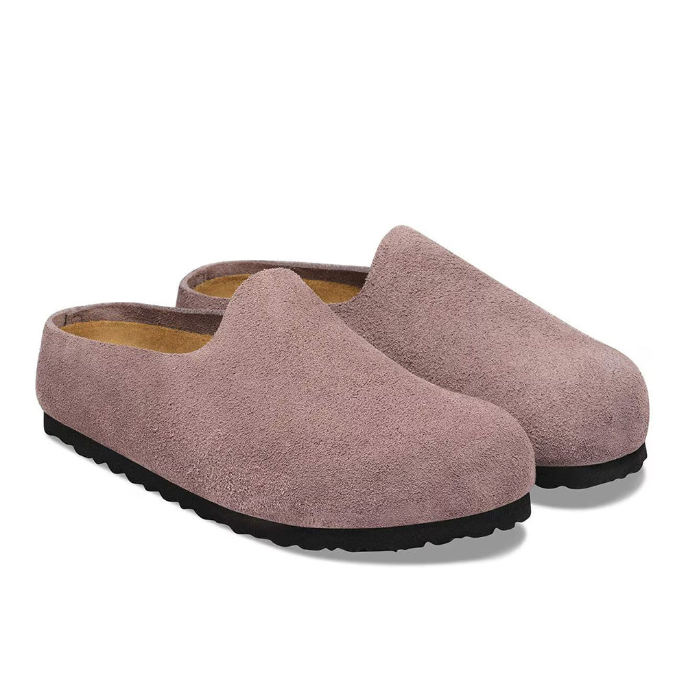 Birkenstock Amsterdam Wrapped Suede - Faded Purple
