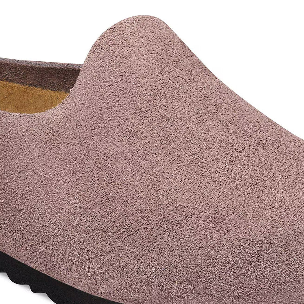 Birkenstock Amsterdam Wrapped Suede - Faded Purple
