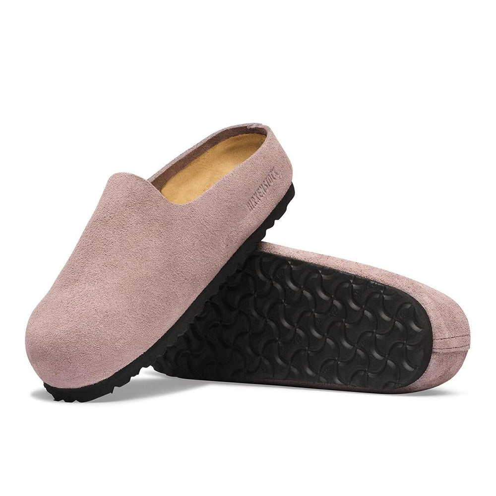 Birkenstock Amsterdam Wrapped Suede - Faded Purple