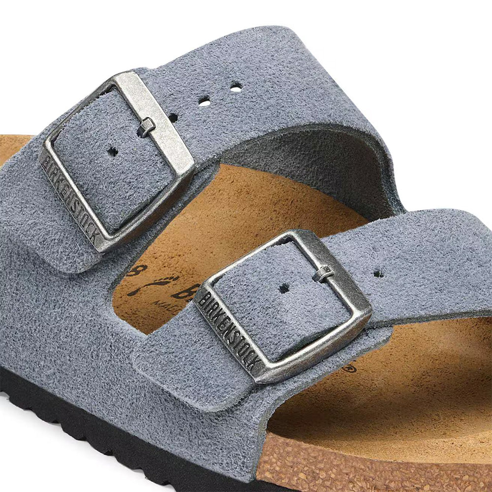 Birkenstock Arizona Suede - Stone Blue