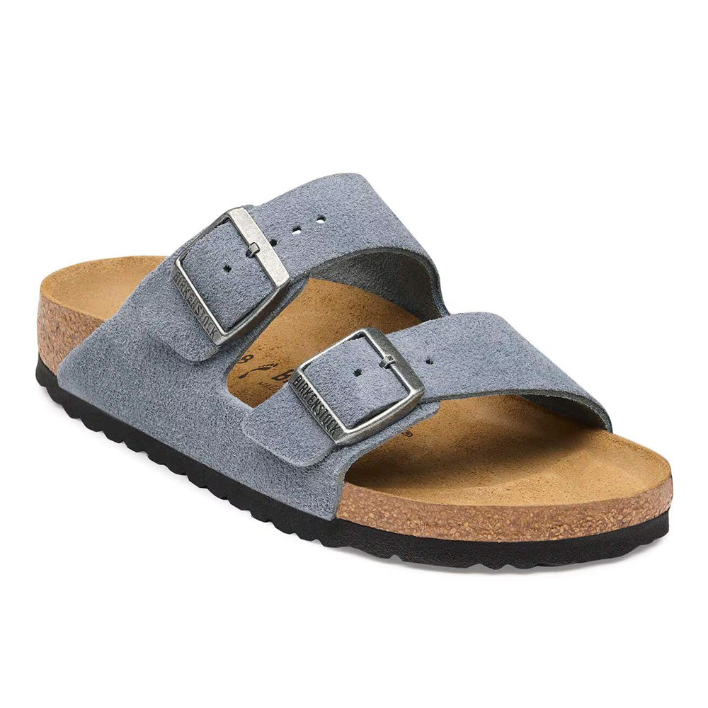 Birkenstock Arizona Suede - Stone Blue