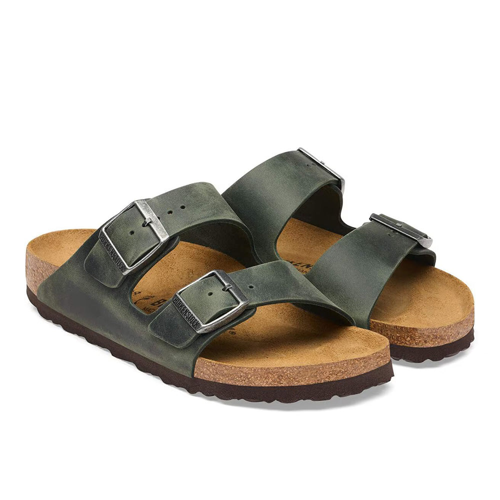 Birkenstock Arizona Oiled Leather - Thyme