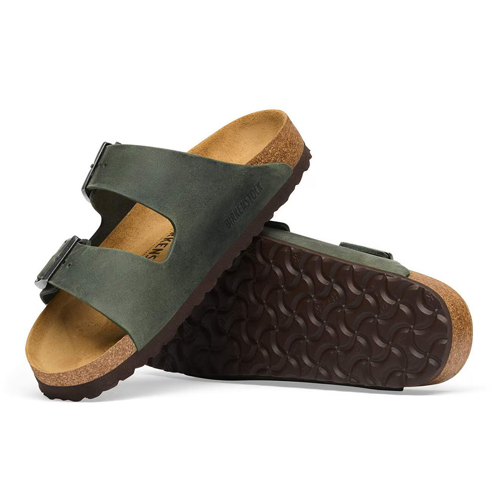 Birkenstock Arizona Oiled Leather - Thyme