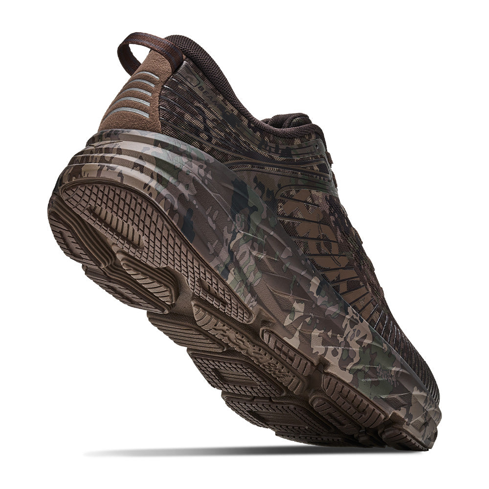 Beams X Hoka Bondi 7 "Camo" Chestnut