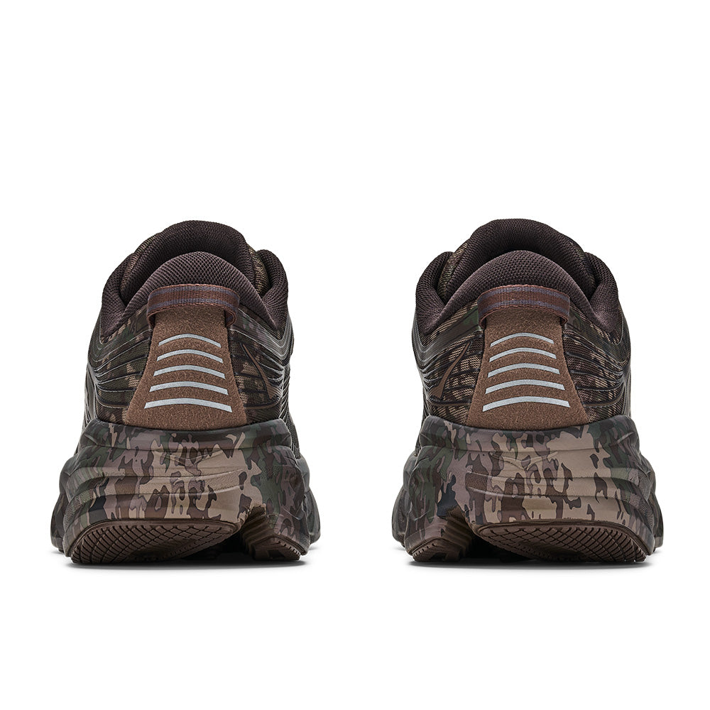 Beams X Hoka Bondi 7 "Camo" Chestnut