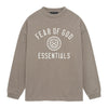 Fear Of God Essentials Jersey Crewneck LS Tee - Heather Grey