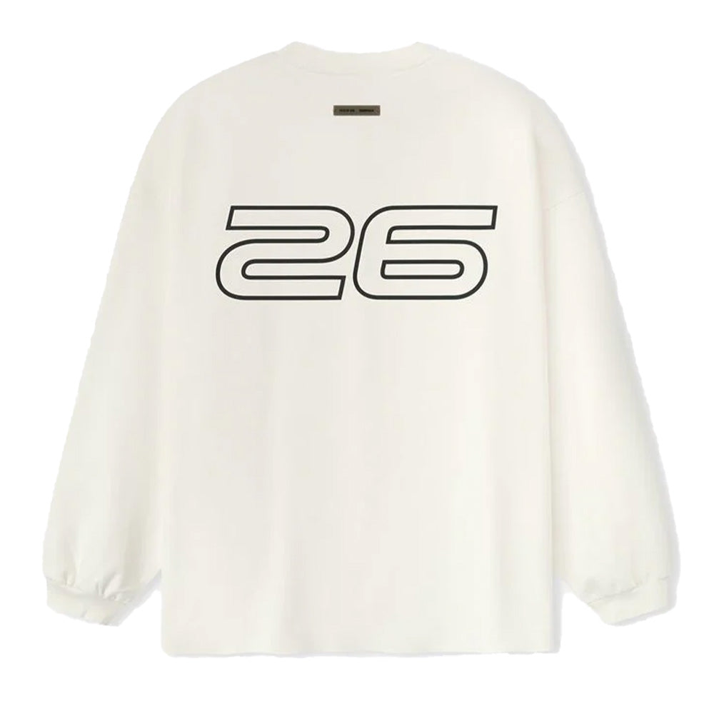 Fear OF God Essentials Ponte 90's LS Tee -Ivory