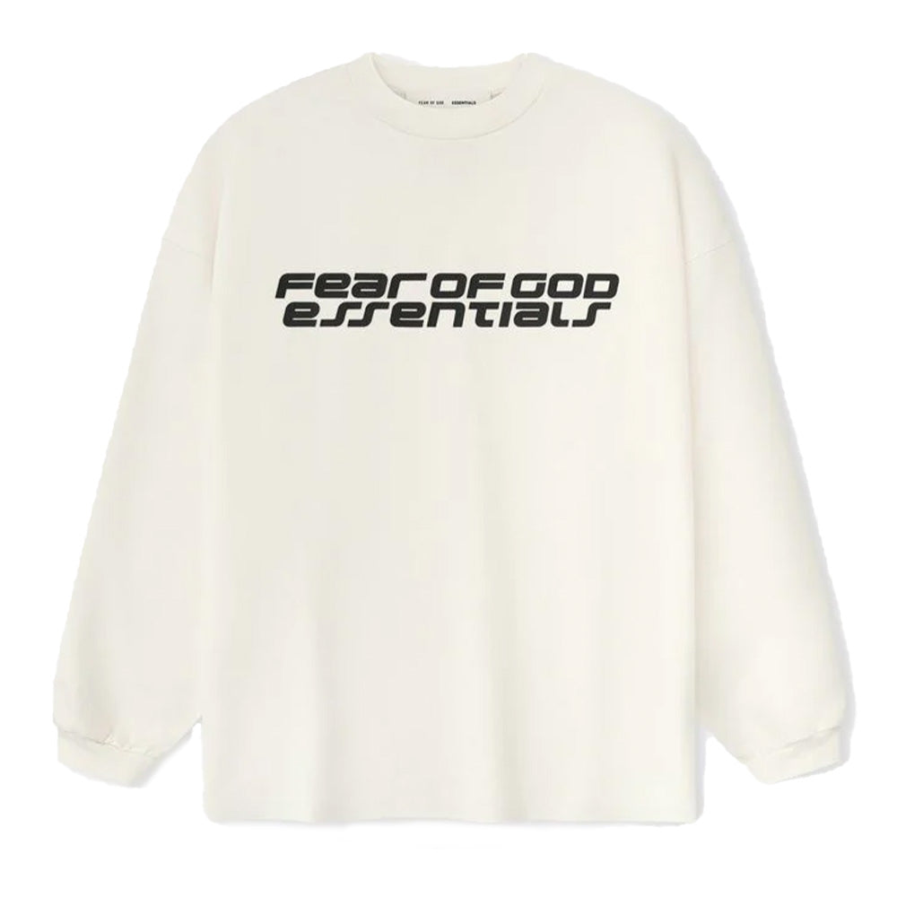 Fear OF God Essentials Ponte 90's LS Tee -Ivory