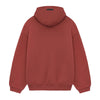 Fear Of God Essentials Fleece Pullover Hoodie - Crimson