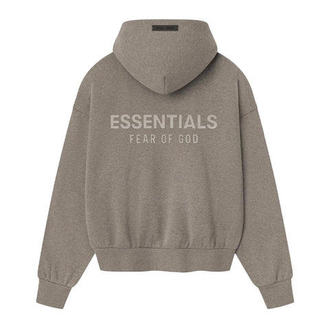 Fear Of God Essentials Classic Fleece Pullover Hoodie - Homestead Heather