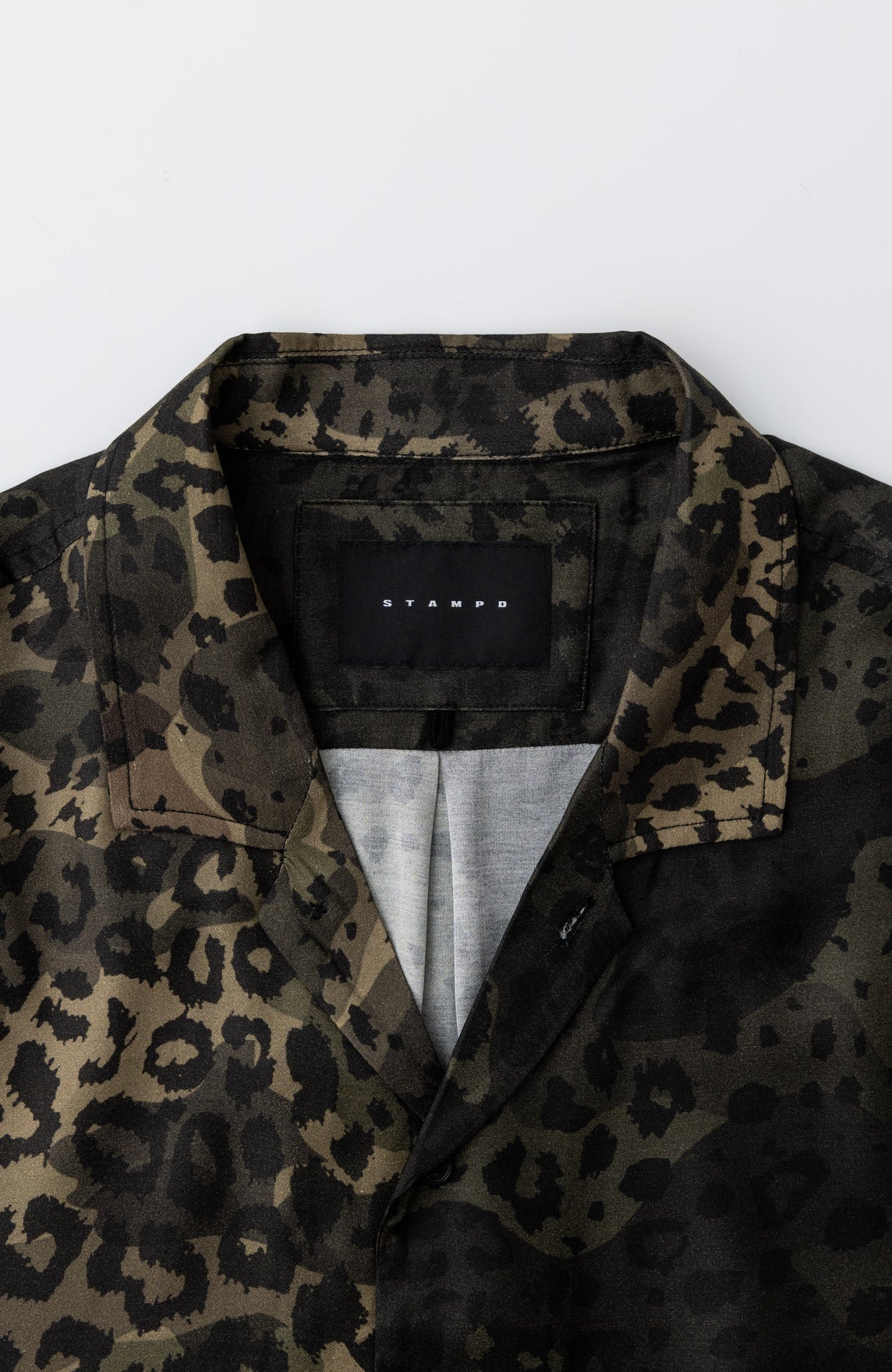 Stampd Dual Camo Leopard Camp SS Woven Buttondown