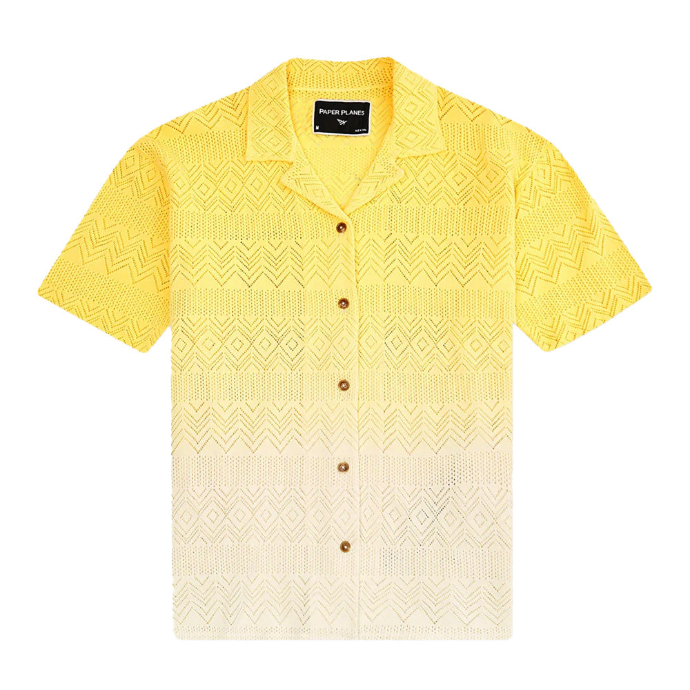Paper Planes The Flyest Crochet Button Down