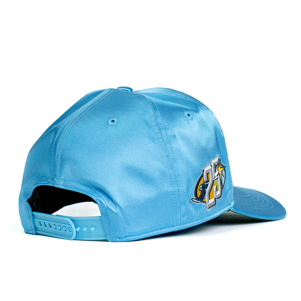 47 X FRSH Tampa Bay Rays "Satin City" Hitch Snapback - Sky Blue