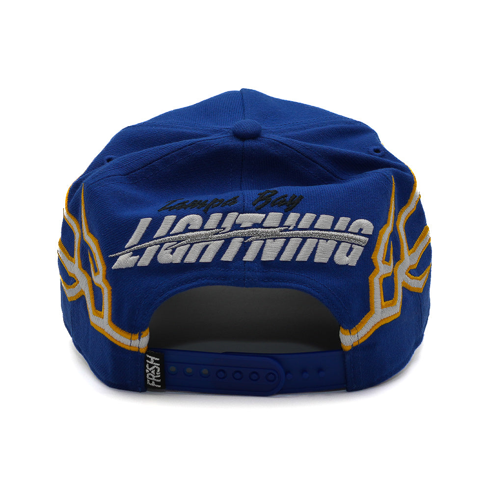 47 x FRSH x Tampa Bay Lightning Embroidered Side Bolts - Hitch RF Snapback