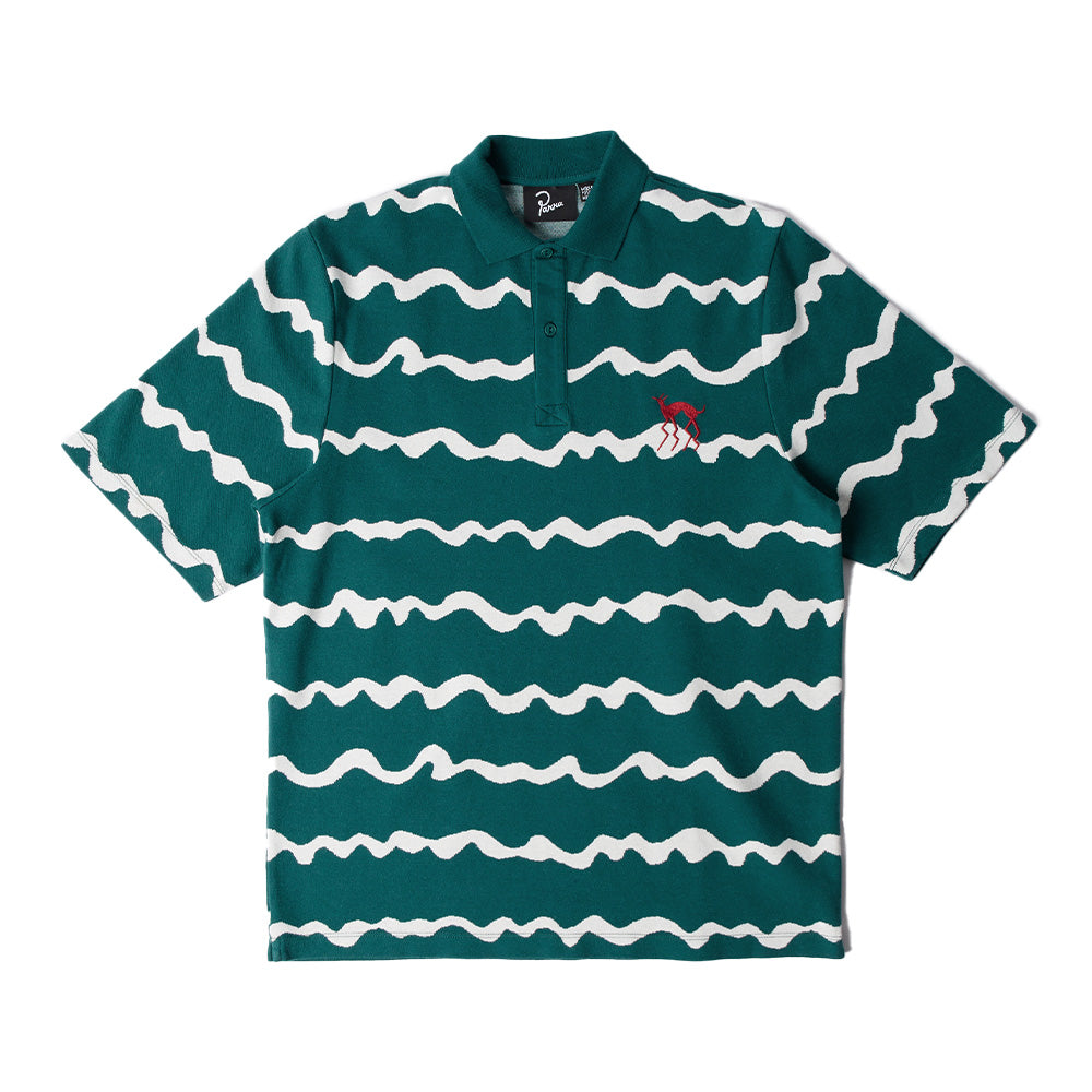 Parra Broken Waves SS Polo