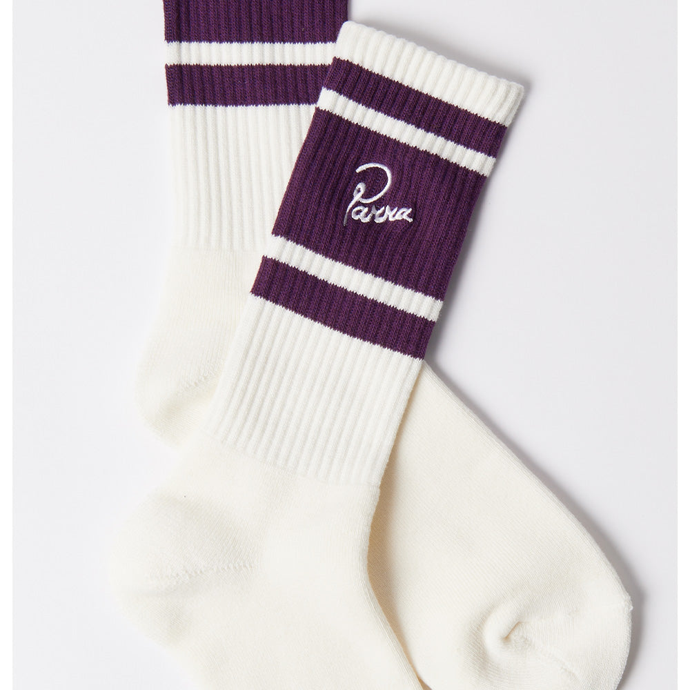 Parra Signature Striped Crew Sock