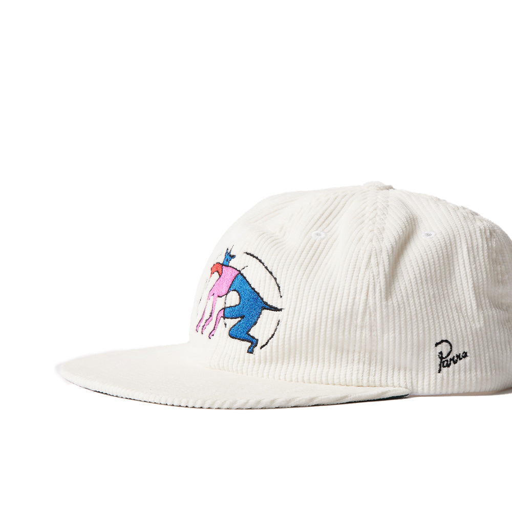 Parra The Zoomies Corduroy 6 Panel Strapback Hat