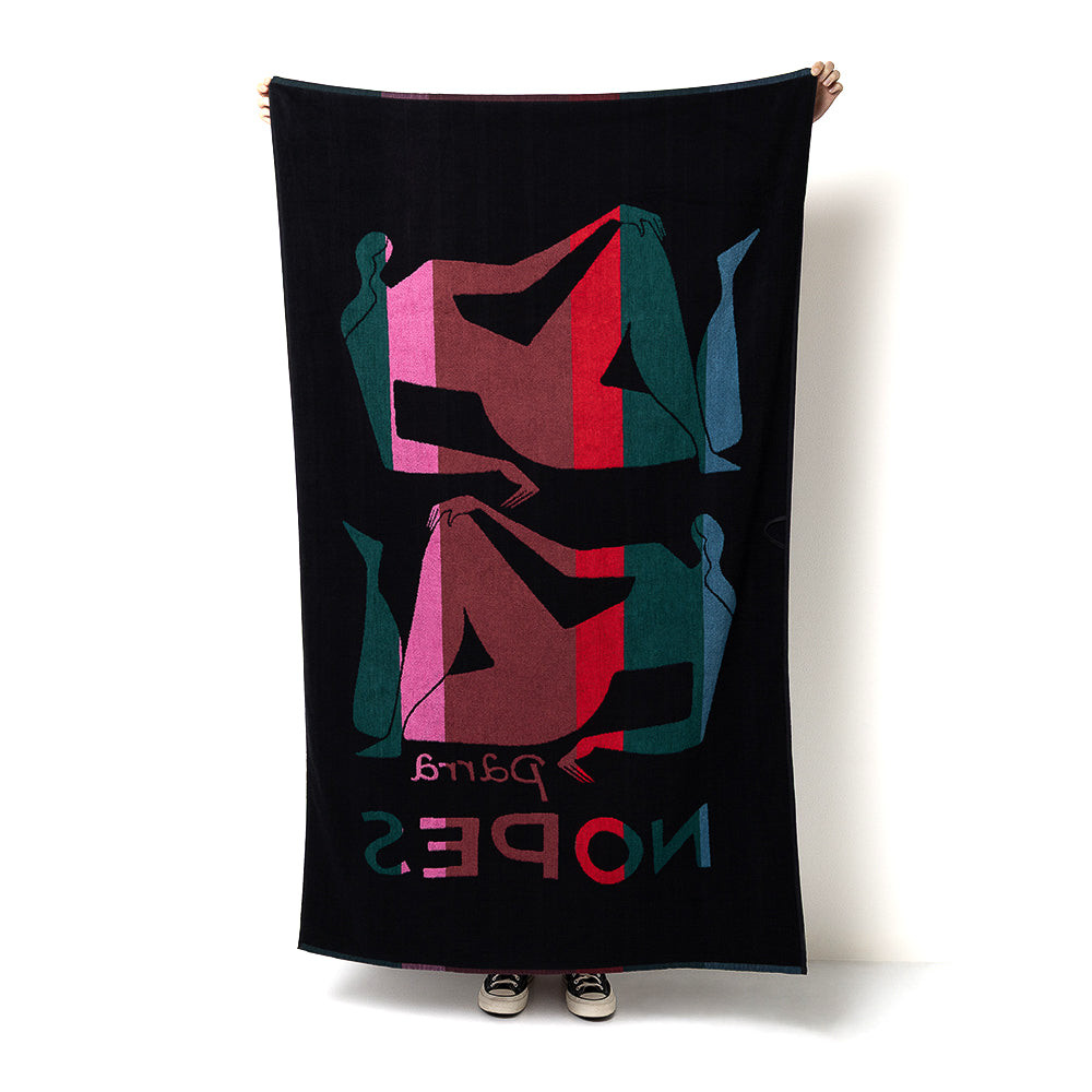 Parra Nope and Nopes Beach Towel