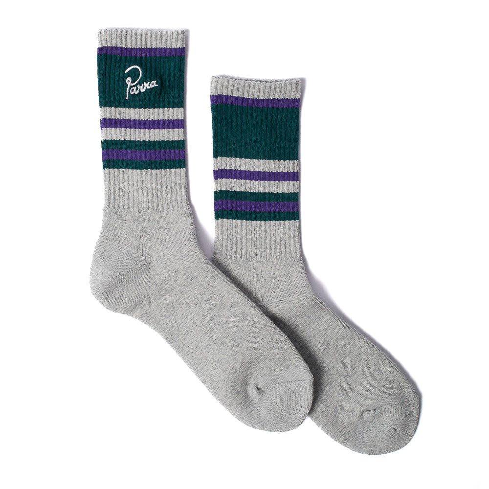 Parra Signature Striped Crew Socks