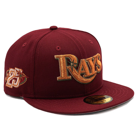 NEW ERA CAP 59FIFTY Tampa Bay Rays Tropicana SIDE PATCH "Mothers Days" PACK FRSH EXCLUSIVE
