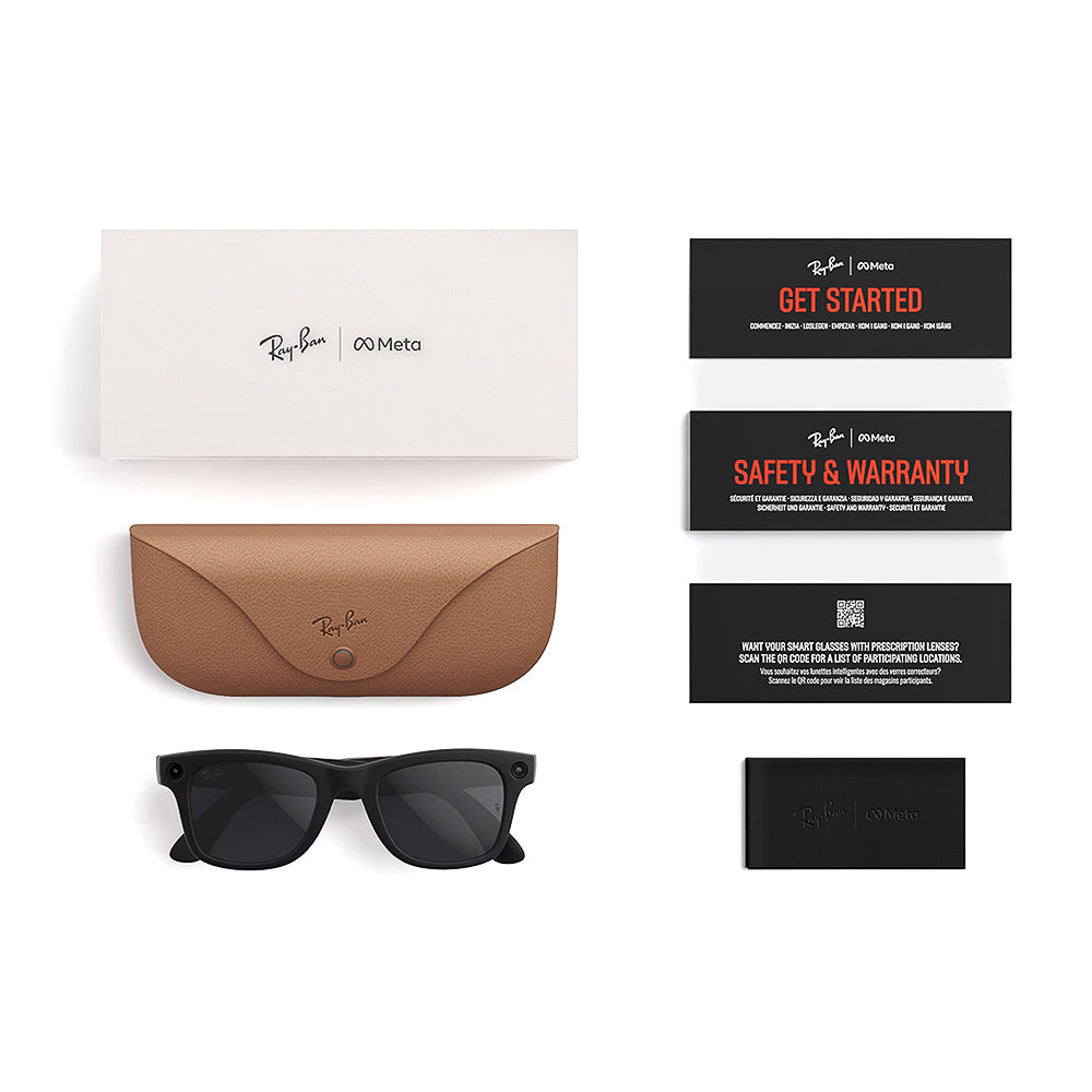 Meta X Ray-Ban Wayfarer "Gen 2"  - Shiny Black/Transitions Graphite Green