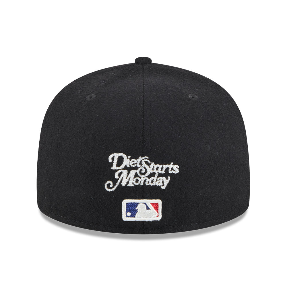 Diet Starts Monday X New Era Cap 5950 Milwaukee Brewers "Can't Teach Taste"