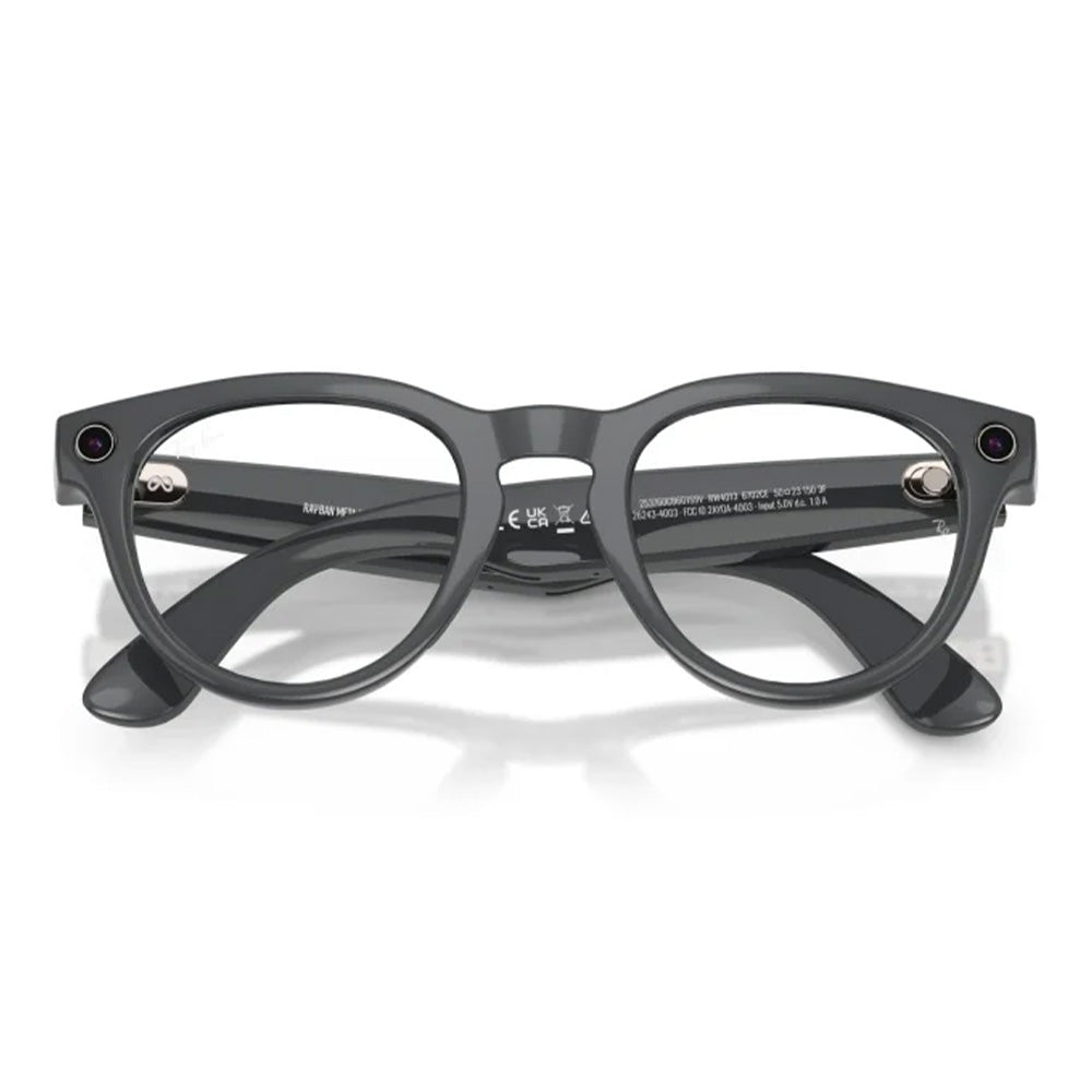 Meta X Ray-Ban Headliner "Gen 2"  - Shiny Astroid Grey/Transitions Emerald
